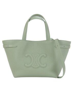 Celine Handbag Mini Hippo Anais Leather Light Cles Ikki 2-Way Crossbody Triomphe